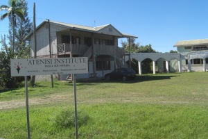 Atenisi Institute, where I learned lea Tonga. 
